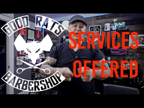 Good Rats Barbershop: Services Offered