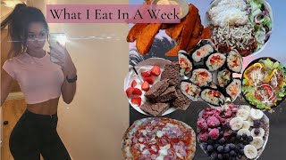 WHAT I EAT IN A WEEK | Healthy, Realistic &amp; Balanced