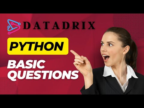 Python basic level questions for interview | Python interview questions | Python question | Datadrix