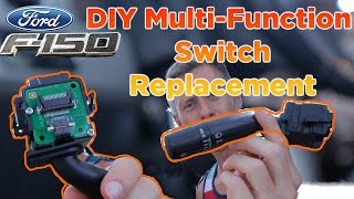 F150 Multi-function Switch Replacement | DIY | My Ford F150 Wipers WON'T SHUT-OFF!