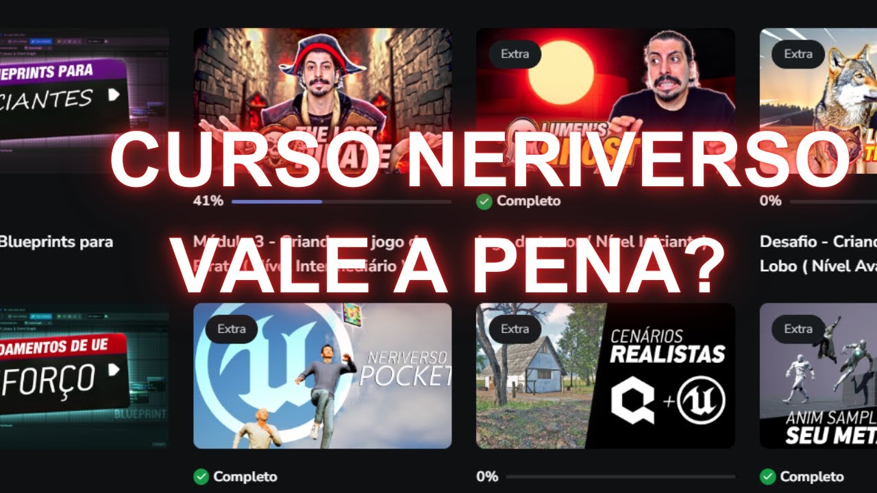 Unreal Engine Curso NeriVerso – VALE A PENA COMPRAR? 🎮💰 - YouTube
