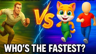 Temple Run vs Runner vs Cat Run: Insane 3-Game Run! 🐾🏃🏽🏃‍♂️ screenshot 2