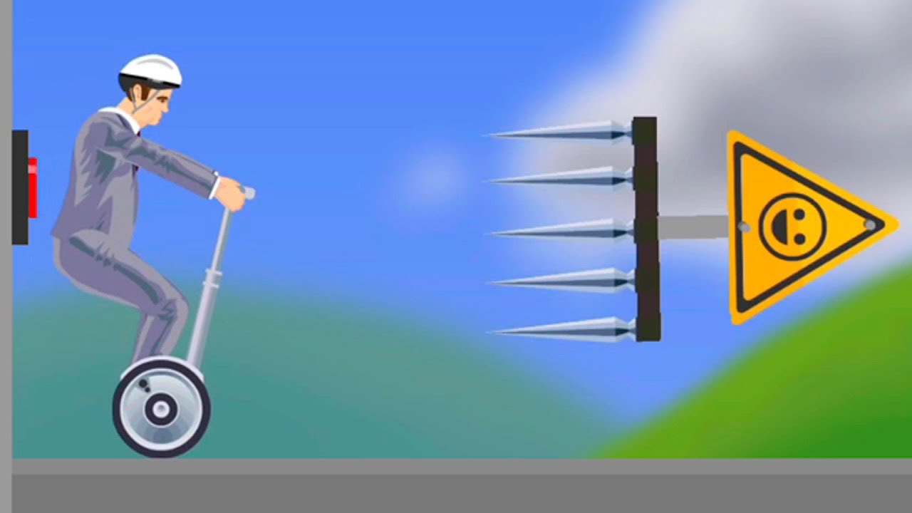 SHORT LIFE IN HAPPY WHEELS - PRO VS NOOB