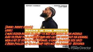 Racks In The Middle 🔥LYRICS🔥
