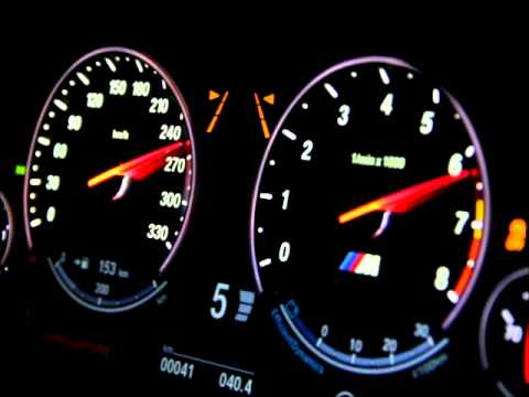 BMW M5 F10 V8 Biturbo 0-300 km/h