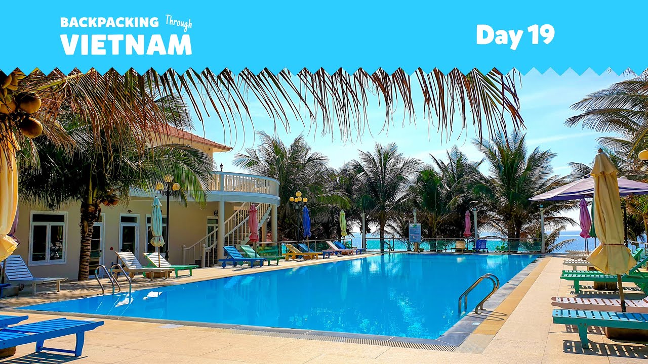 [Day 19 of 23] Seaside Beach Resort | BACKPACKING TOURS