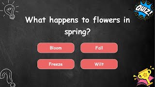 Why Do Butterflies Love Spring 🌸? Take the Quiz!