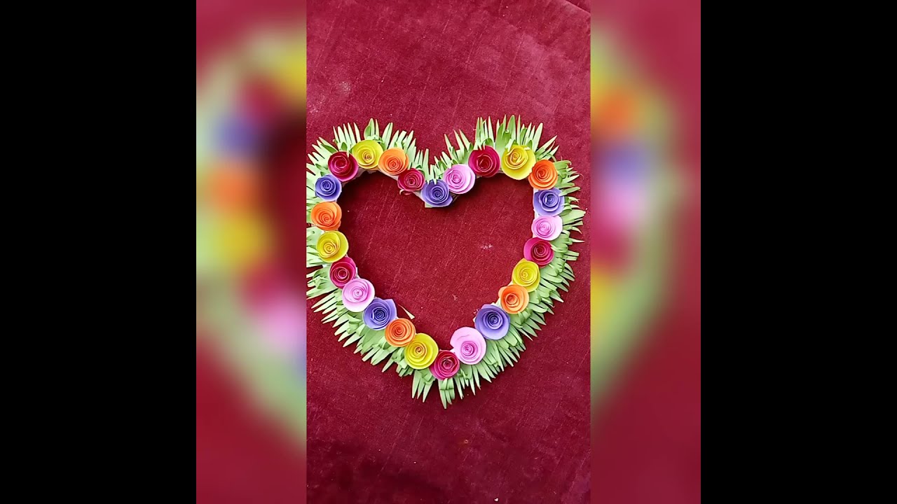 How to make love Heart paper craft || ️ ️ ️ ️ ️ - YouTube