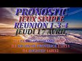 PRONOSTIC PMU TURF JEUX SIMPLE JEUDI 17 AVRIL 2025 RÉUNION 1 3 4 PRONOSTIC PMU TURF JEUX SIMPLE JEUDI 17 AVRIL 2025 RÉUNION 1 3 4