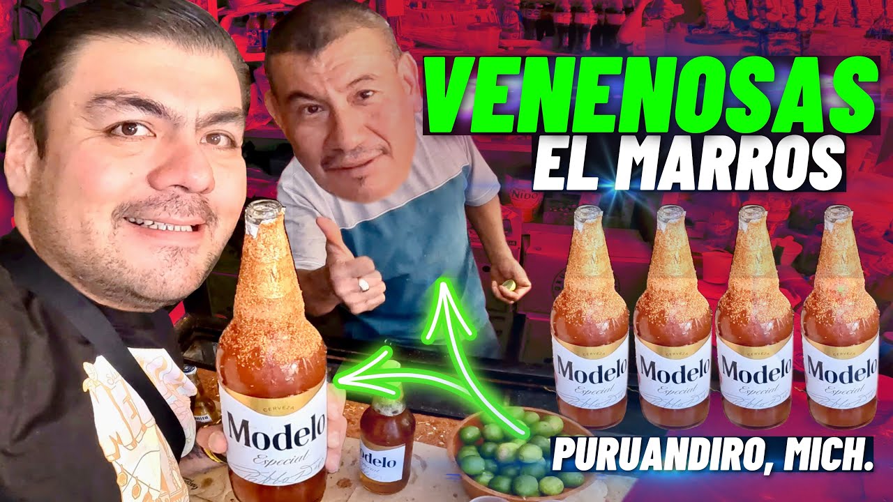 VENENOSAS el MARROS | viral en TikTok así se preparan.. Puruandiro Mich. 🤙🍺