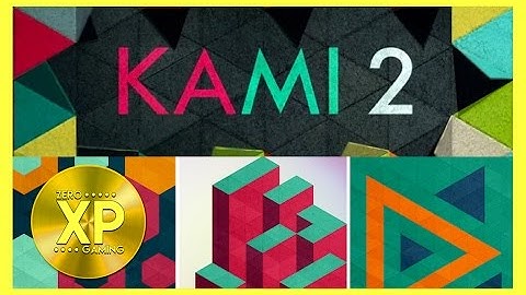 🔥🔥 Kami 2 Free Mobile Puzzle Game for Apple & Android!