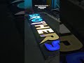 Devine X Signage ⚡ এই LED Effect পুরো মার্কেট কাঁপাবে 😱 #shorts