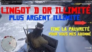 GLITCH ARGENT ILLIMITÉ COFFRE AUX TRÉSOR RDR2 ONLINE