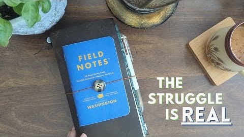 60. Analog for Anxiety // How my notebooks are helping me cope with life // Olive TN + Field Notes
