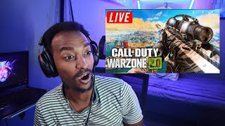 LIVE  - only up NO warzone today! WARZONE 2 ከ 5 ወር በሁላ !!!!