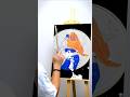 Painting the Legendary Warrior Mai Bhago Ji ⚔️🪯🙏 #Shorts #waheguru #khalsa #khanda #maibhago #sikh