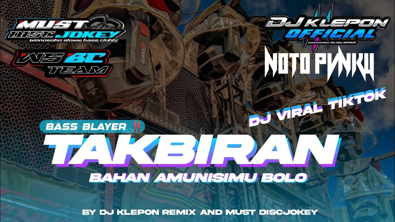 DJ TAKBIRAN TERBARU 2024 FULL BASS MARGOY STYLE TRAP X PARADISE COCOK