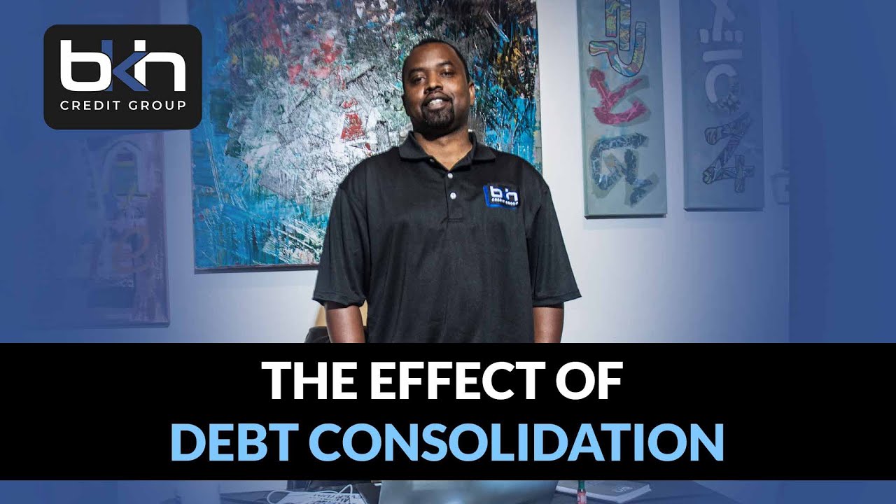 How Debt Consolidation affects personal credit and business credit - YouTube