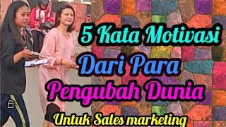 5 KATA MOTIVASI DARI PARA PENGUBAH DUNIA UNTUK SALES MARKETING screenshot 4