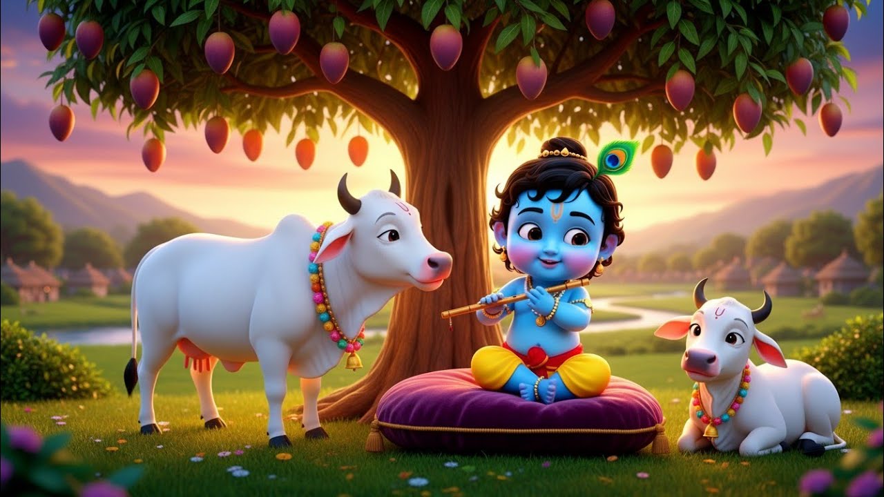 Choti Choti Gaiya, Chote Chote Gwal | छोटी छोटी गैया | #Little Krishna Bhajan - Krishna Bal Leela