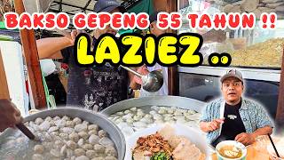 PRINSIPNYA: JANGAN PELIT DAGING! BAKSO GEPENG SEJAK TAHUN 80-AN YANG MASIH KONSISTEN