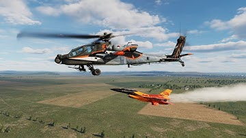 VIAF 22 Virtual RNLAF Apache and F16 Combi Display.