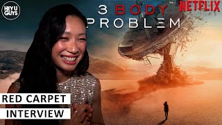 Jess Hong - 3 Body Problem UK Premiere Red Carpet Interview