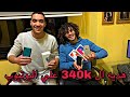 صحابي فجاوني ب ايفون وحفلة عشان ال340 الف متابع