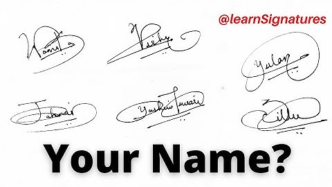 How to sign your name signature style All letter signature style. signature kaise kare aapka