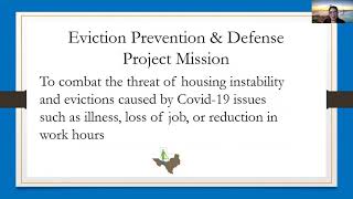 Eviction Prevention & Defense Project