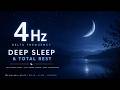 4 Hz Delta Waves 🌙 | Fall Asleep Fast &amp; Stay Asleep | Deep Sleep Healing Music