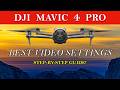 DJI Mavic 4 Pro: How to Get the Highest Quality Video (Best Settings Explained)