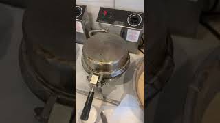 Making waffles