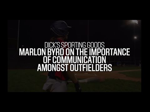 Marlon Byrd on the Importance of Communication Amongst Outfielders