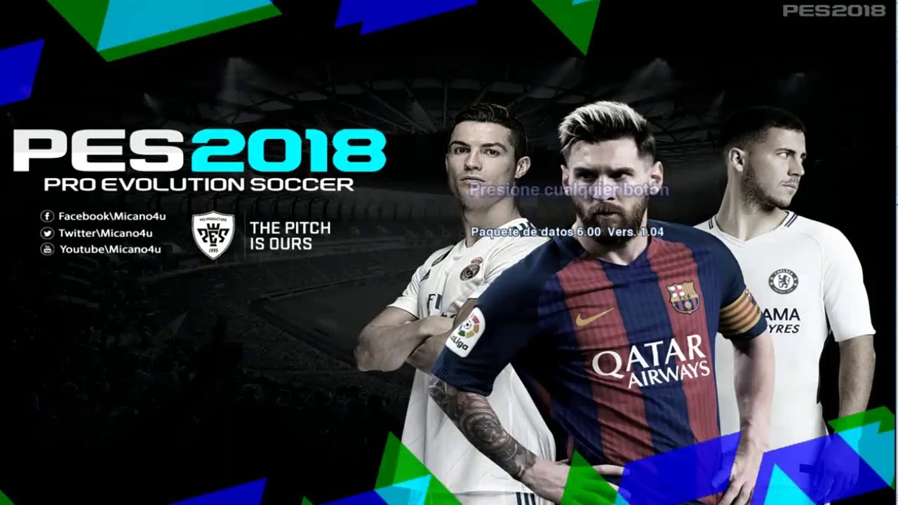 PES 2013 PESEDIT 6.0 Actualización 2017/2018