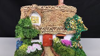 How to make a miniature house using clay and carboard by Wow DIY 6,806 views 1 year ago 13 minutes, 55 seconds
