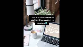 REMOTE SIDE HUSTLE FOR EVERYONE