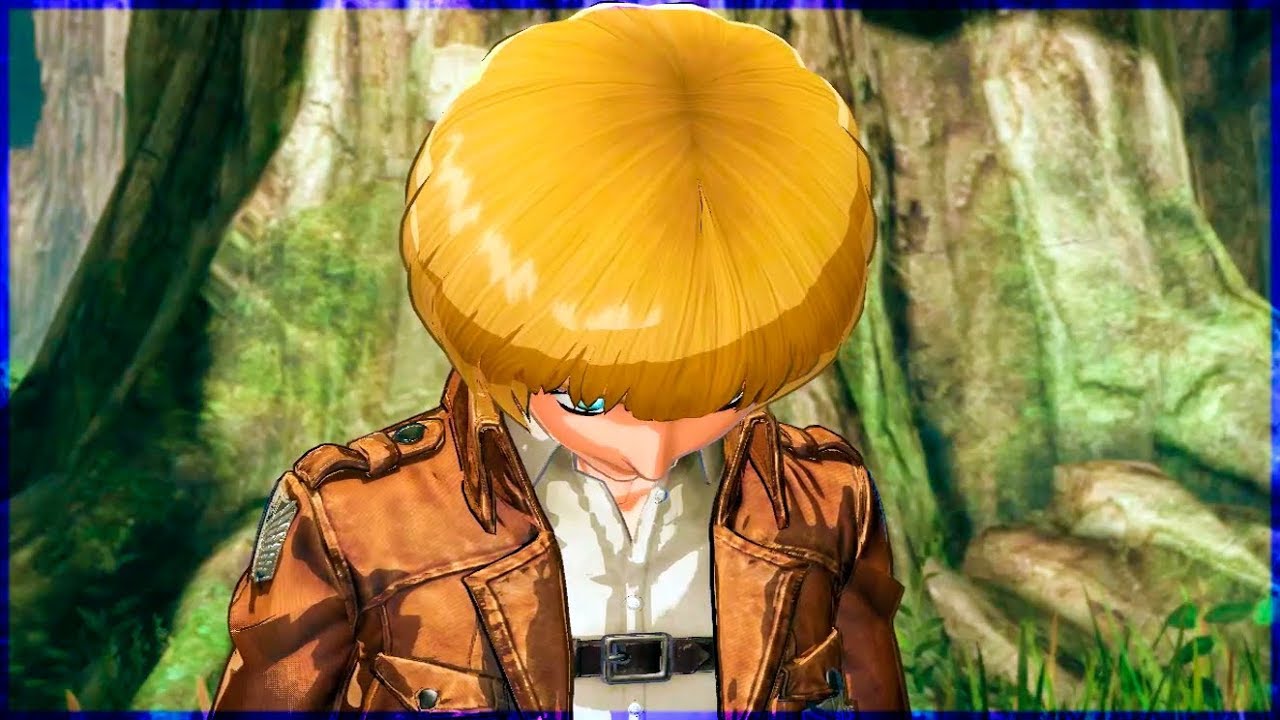 Armin Thinks he is Useless - Attack on Titan 2 Game - Armin Friendship Event