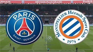 مباراة باريس سان جيرمان ضد مونبلييه الدوري الفرنسي في لعبة eFootball 2024 PPSSPP Android