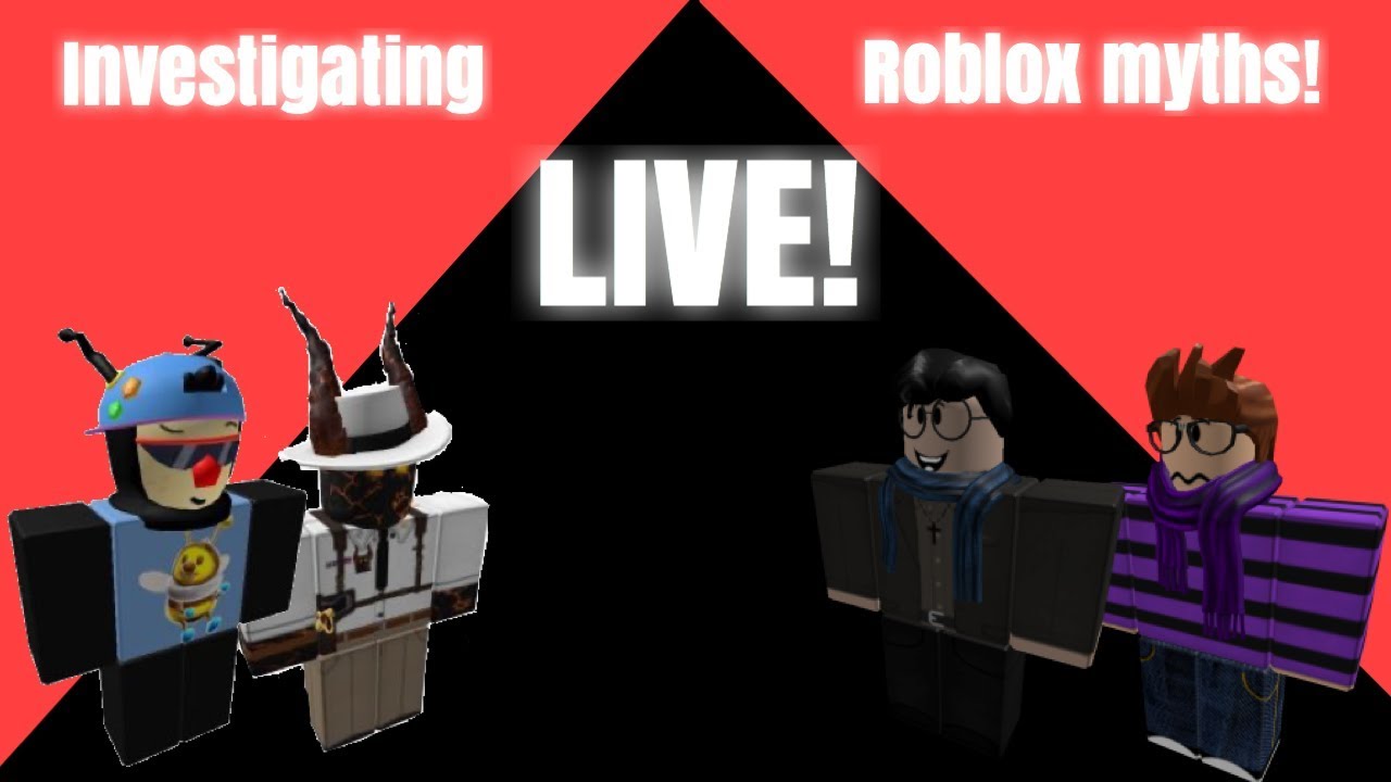 Investigating Myths Live W Friends And Fans Come Join And Hang Out Youtube - hanging out with fans roblox
