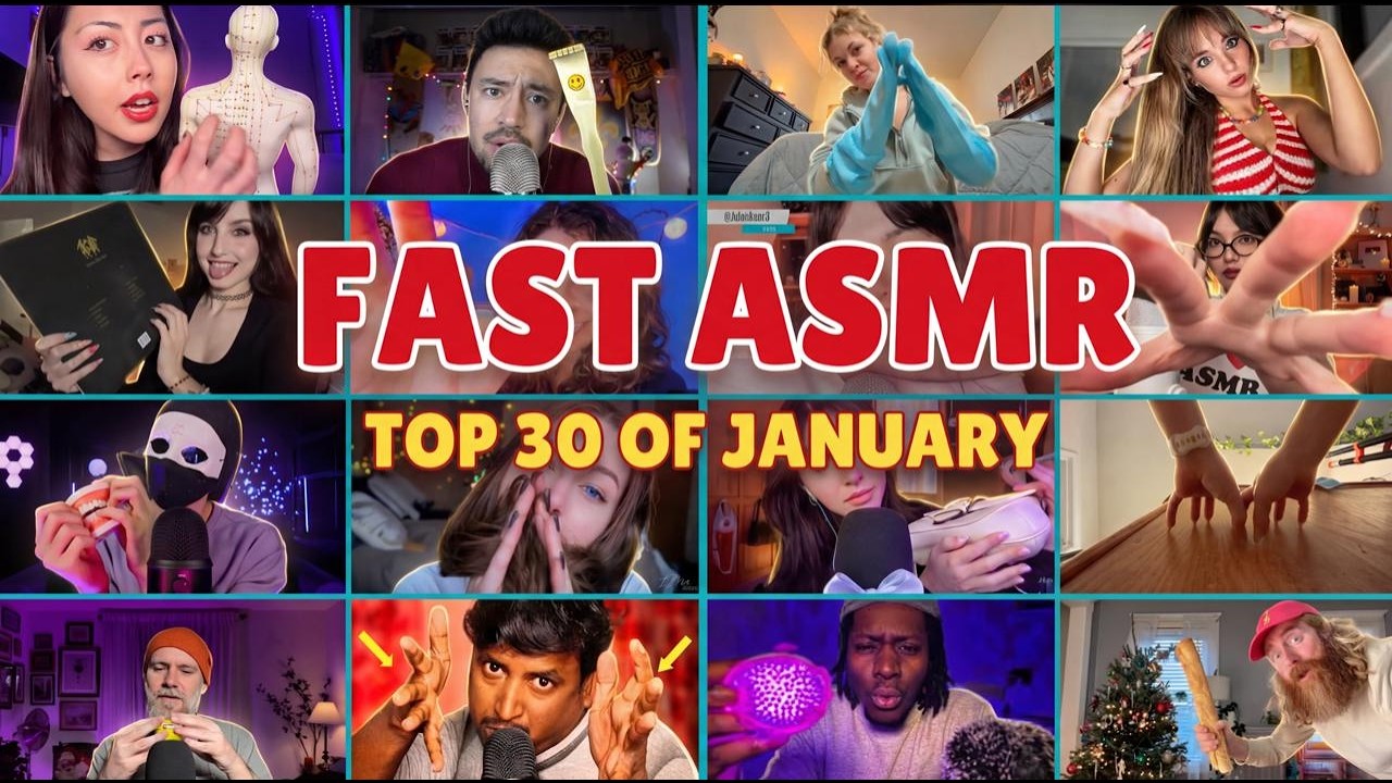 АСМР Быстрый и Агрессивный 🔥 Топ 30 АСМР 🔥 Январь 2026