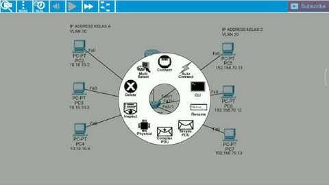 Konfigurasi VLAN di Cisco Packet Tracer Mobile