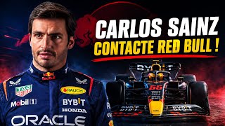 Is Carlos Sainz contacting Red Bull to replace Max Verstappen?