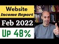 Blogging Income Report Up 48% (Feb. 2022)