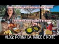 VLOGANDO COM DANI/ROTINA DO FIM DE TARDE/BATENDO E PENEIRANDO FAVA/FRANGO CAIPIRA E POLENTA