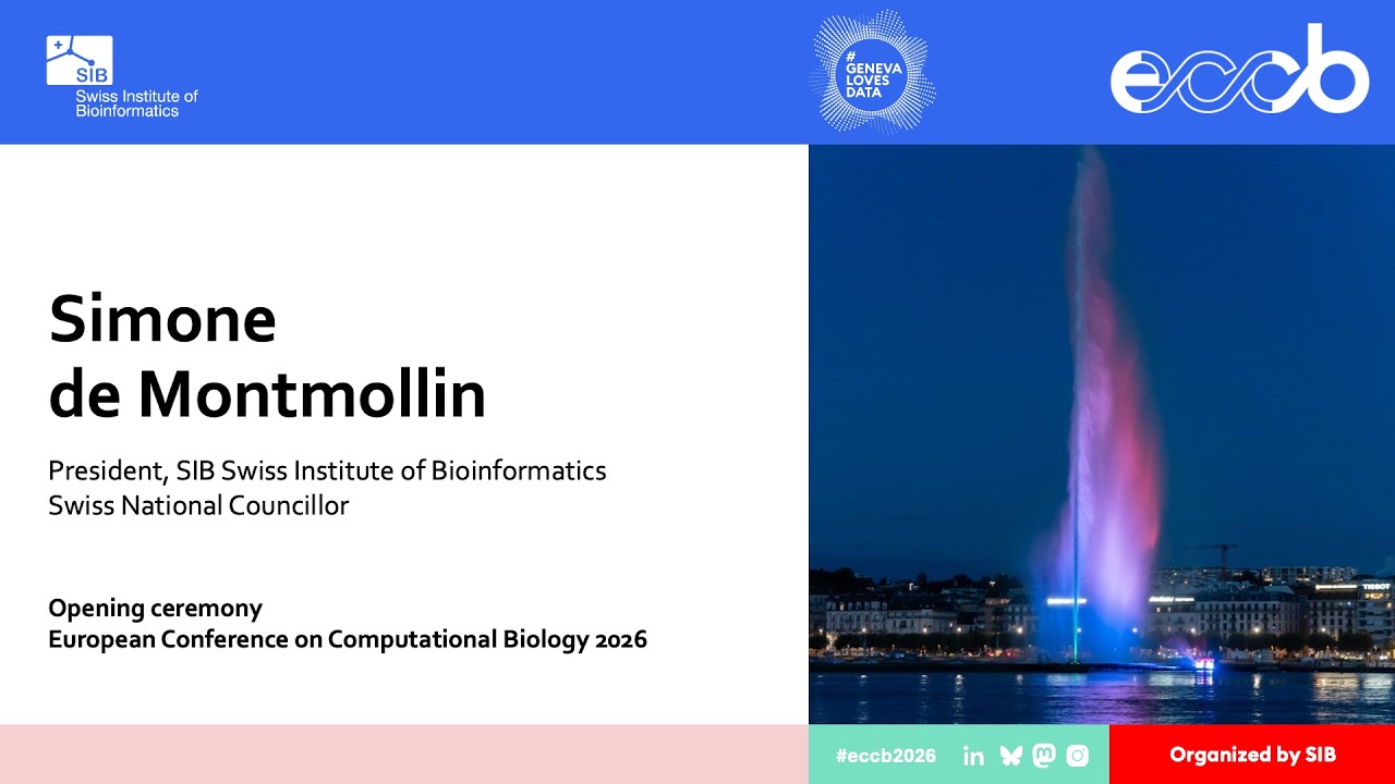 Thumbnail for ECCB 2026 – Simone de Montmollin - President, SIB, Swiss National Councillor