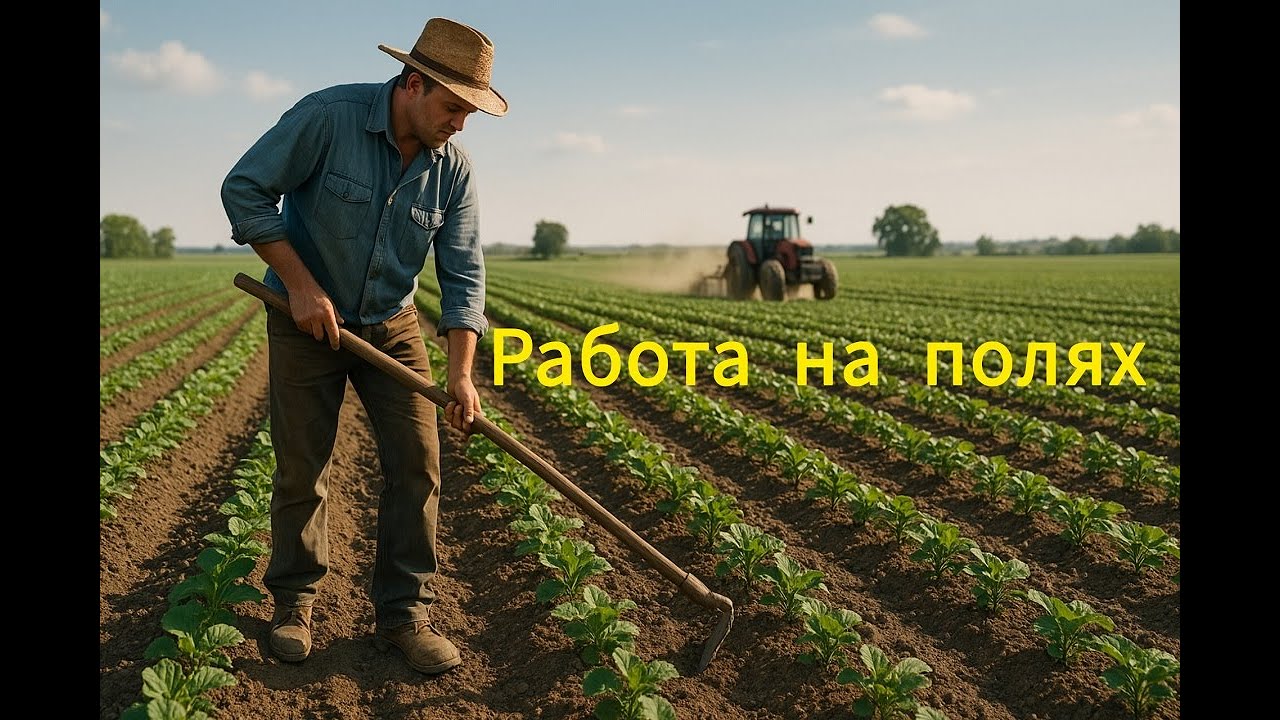 Выживаем как можем Работа на полях