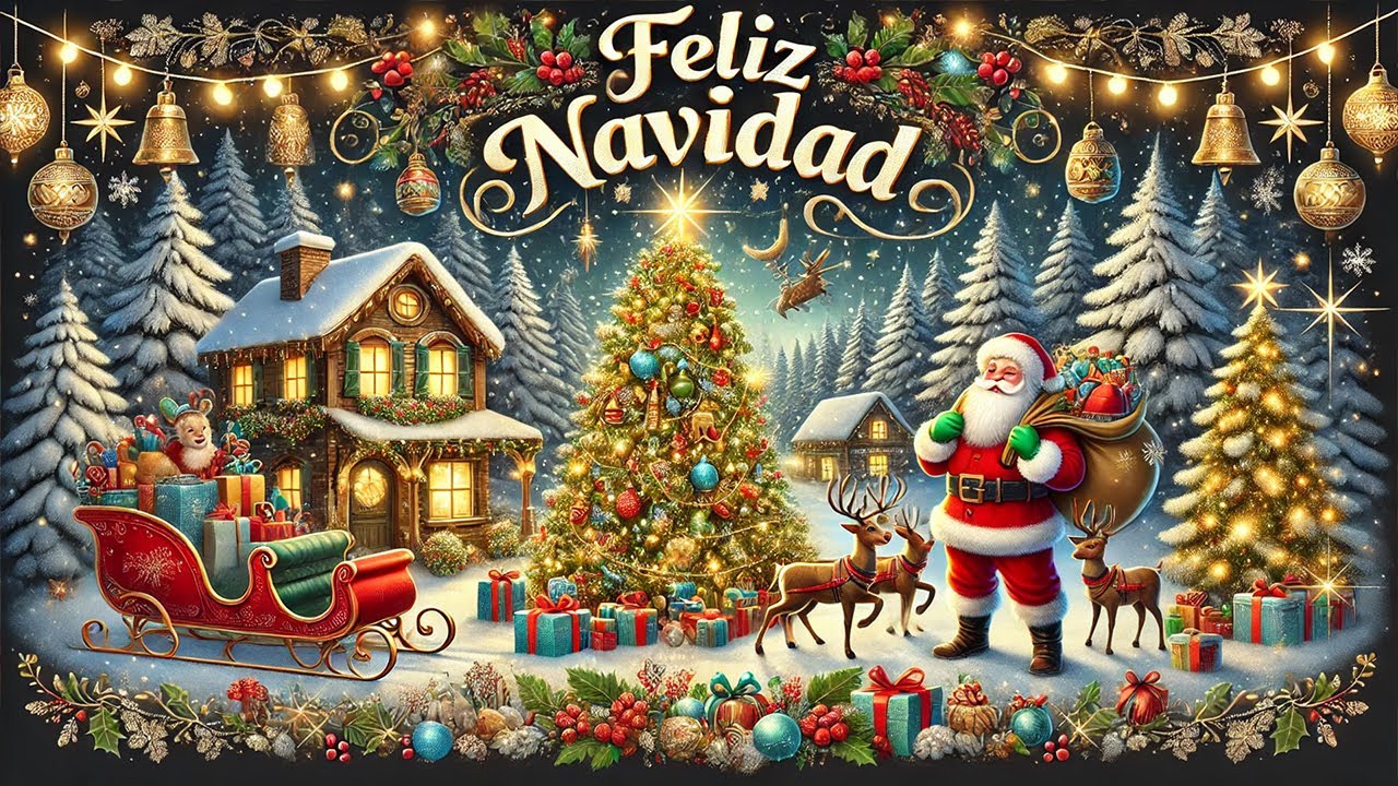 Feliz Navidad 2025 🎅Los 30 Mejores Villancicos - Villancicos Para Celebrar la Navidad