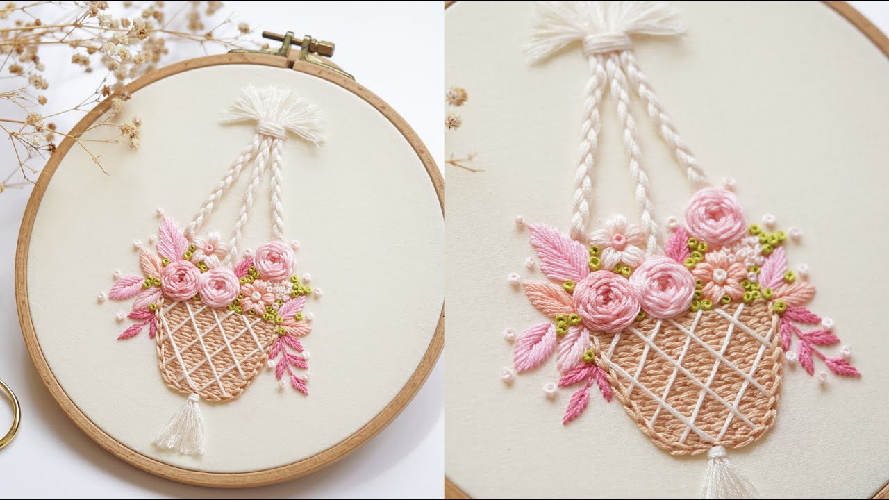 Hanging garden, my new pattern is here :) Happy stitching!