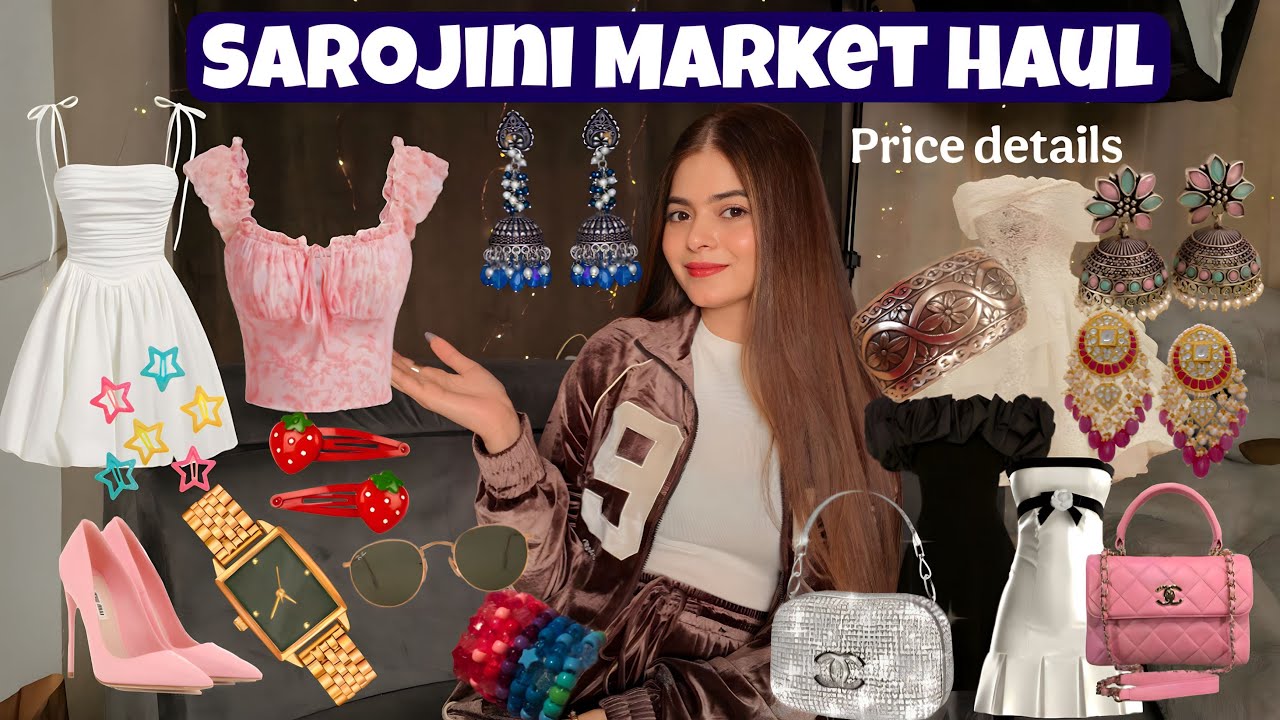 Правда о шопинге в Сароджини Нагар 😱 | Покупки с ценами | Объяснение реальности | Шилпа Чаудхари